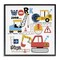 Stupell Industries Work Zone Construction Essentials Framed Giclee, design by Creative Studio